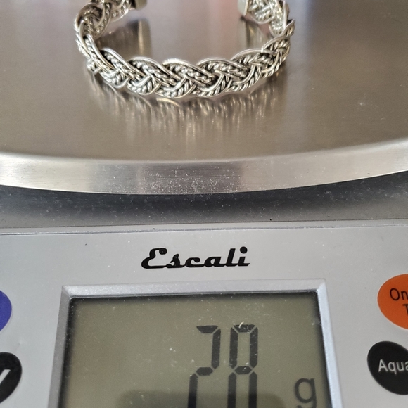 Beautiful sterling silver bangle bracelet Mexico - Picture 7 of 7